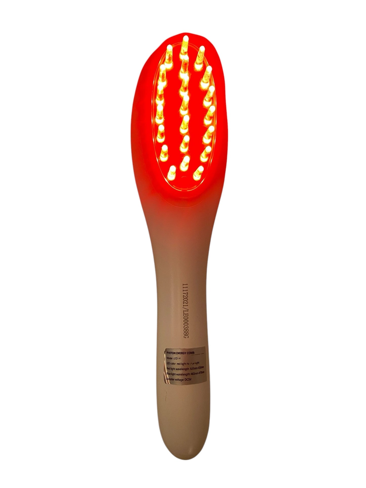 Led Phototherapy Comb for Hair Regrowth, Blue & Red Light Therapy for Hair Loss