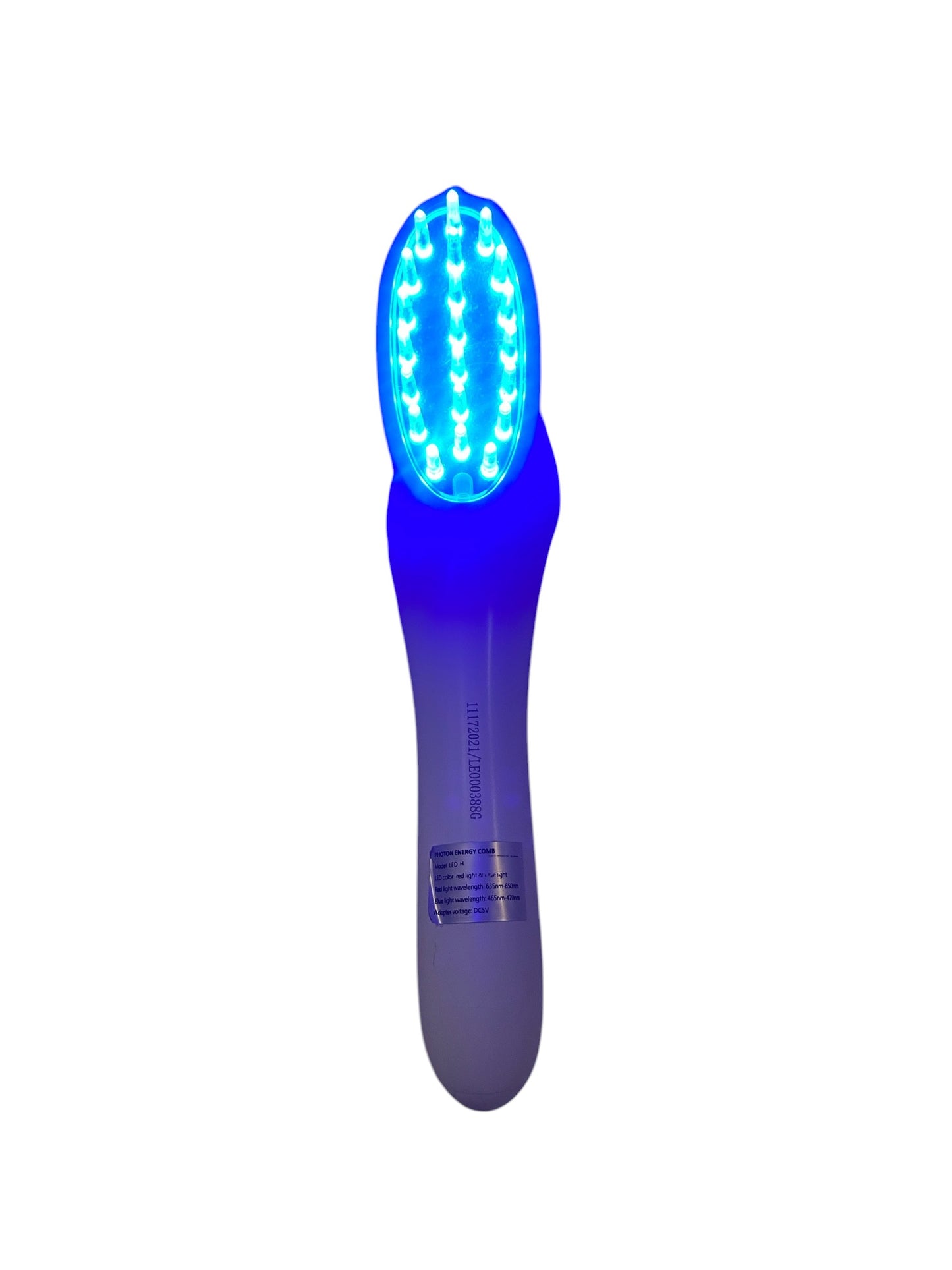 Led Phototherapy Comb for Hair Regrowth, Blue & Red Light Therapy for Hair Loss